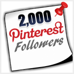 2000 Pinterest Followers