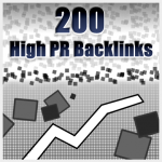 200 High PR Backlinks (PR1 to PR5)