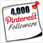 4000 Pinterest Followers