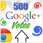 500 Google+ Votes