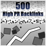 500 High PR Backlinks (PR1 to PR5)
